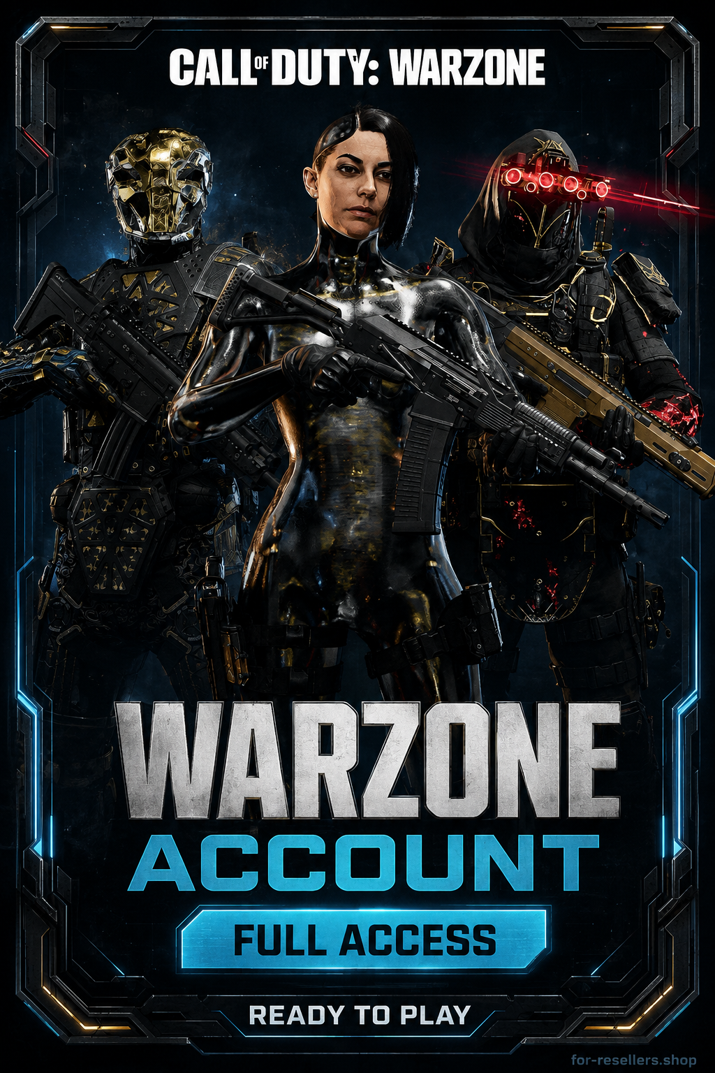 Warzone account preview