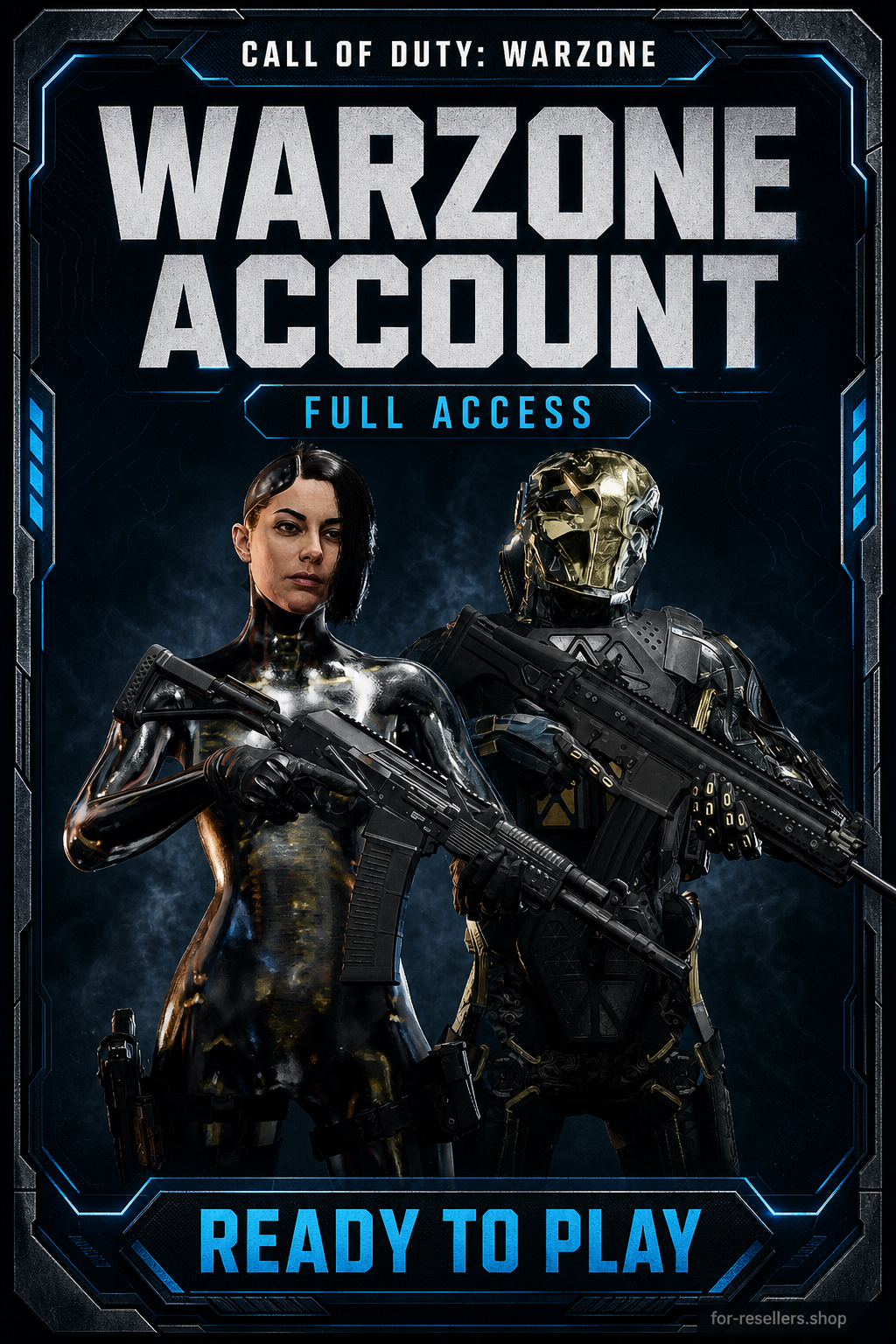 Warzone account preview