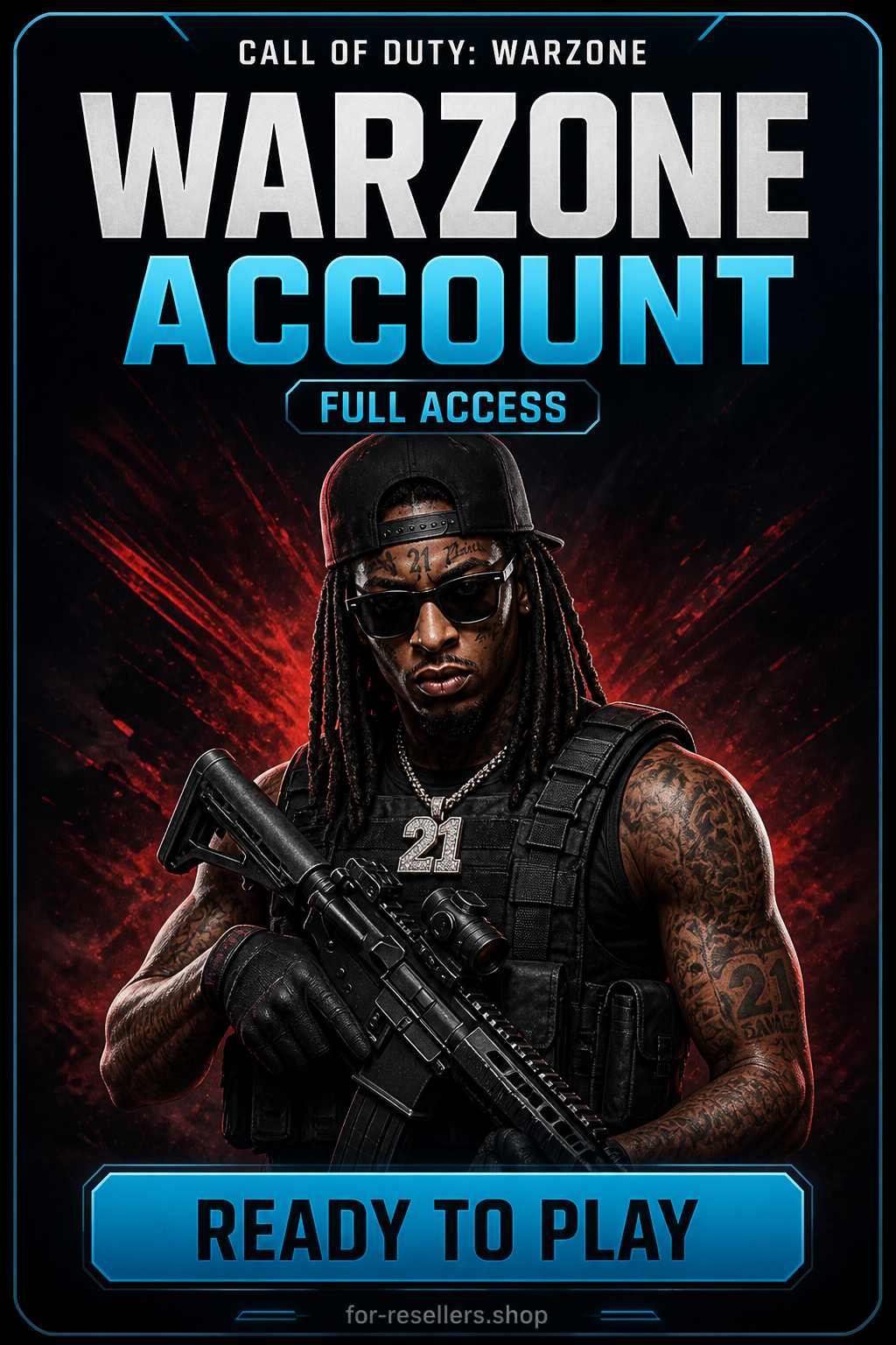 Warzone account preview