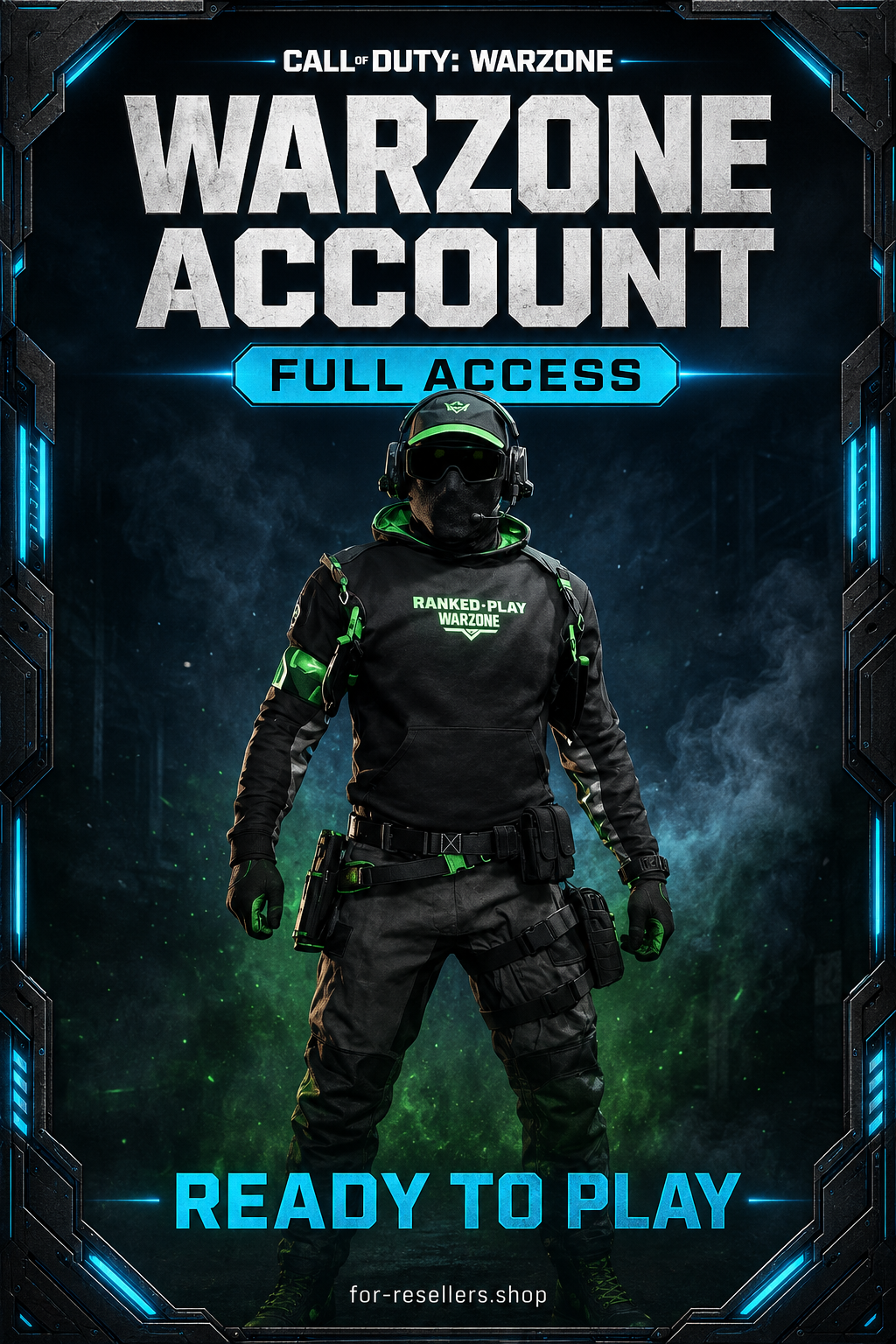 Warzone account preview
